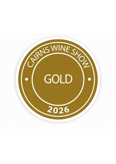 2026年<br/>凯恩斯葡萄酒大赛95分金奖<br/>CAIRNS SHOW WINE AWARDS<br/>梦蒂贝罗庄园特选西拉红葡萄酒 2024